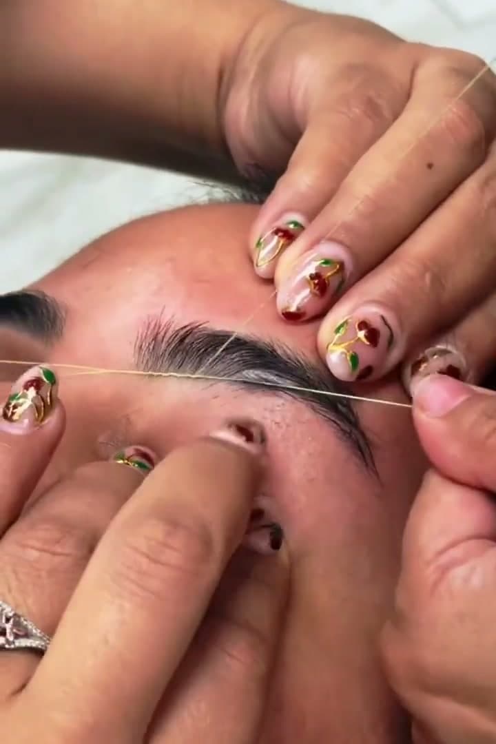 Eyebrow Threading